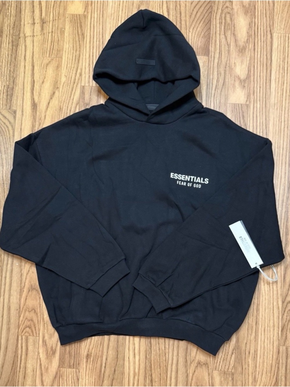 NEW Essentials Fear Of God FW24 Black Hoodie - Size M